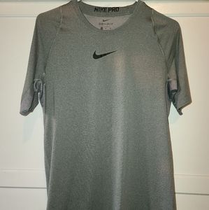 Nike pro tee dri fit Grey size medium